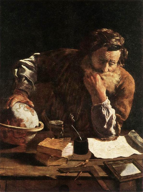 FETI, Domenico Portrait of a Scholar shh oil painting picture